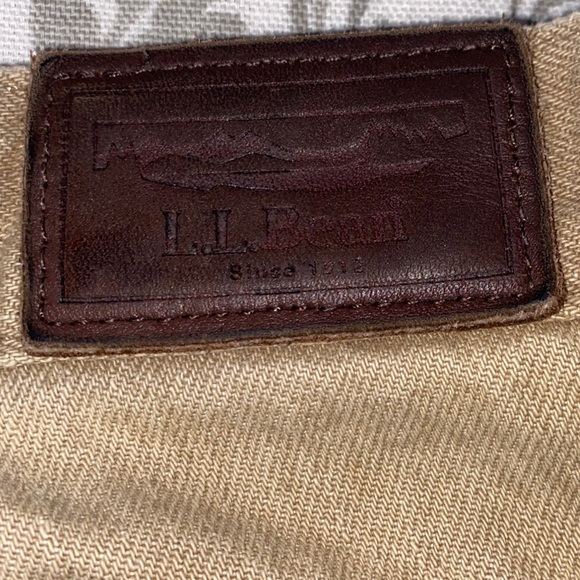 LL Bean Double L Related Fit Tan Flannel Lined Denim Jeans Mens
31X29 Cotton - Picture 11 of 13